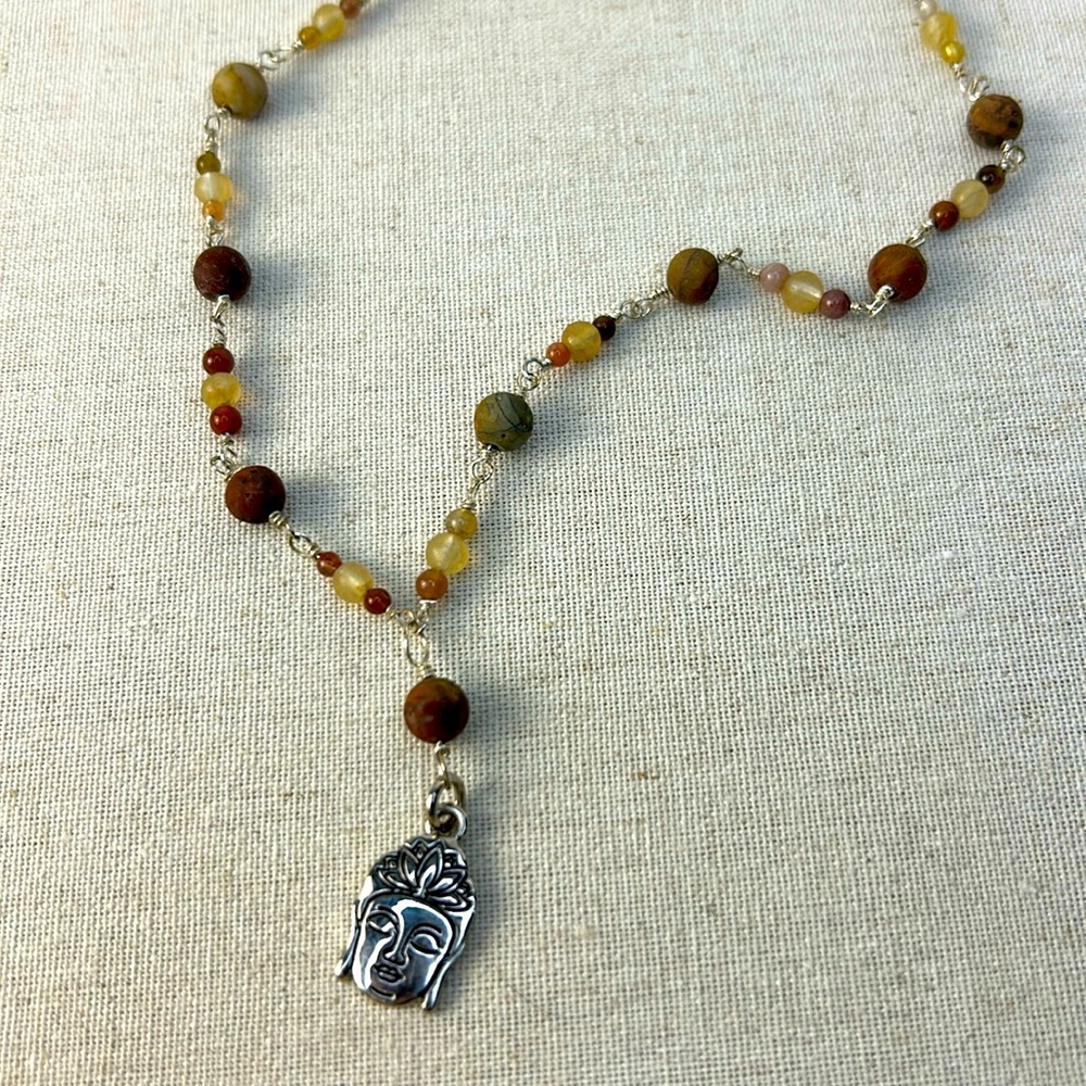 Elegant Kwan Kuan Guan Yin Pendant Necklace